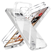 Nothing Phone (4a) TPU Hülle mit 2x Panzerglas - Durchsichtig