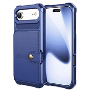 iPhone Air TPU Hülle mit Kartensteckplatz - Blau