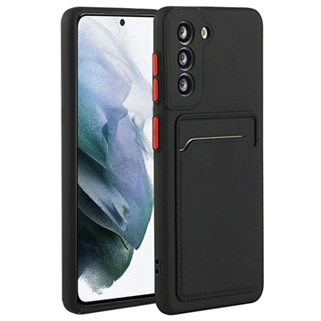 Samsung Galaxy S21 5G TPU-Hülle mit Kartenhalter