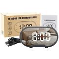 TS-R900 5.5" LED-Spiegelwecker - Schwarz