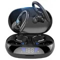 TWS Sport Ohrhörer mit LED-Display VV2 - Schwarz