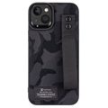Tactical Camo Troop iPhone 14 Plus Hybrid Hülle (Offene Verpackung - Zufriedenstellend) - Schwarz