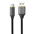 Tactical Fast Rope Aramid 2.0 USB-A/USB-C-Kabel - 100W - 0.3m