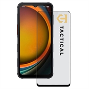 Samsung Galaxy Xcover7 Pro Tactical Glass Shield 5D Panzerglas - Schwarzer Rand