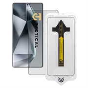 Samsung Galaxy S26 Ultra Tactical Impact Barrier for Rookies Panzerglas - Schwarzer Rand