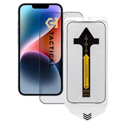 iPhone 13/13 Pro/14/16e/17e Tactical Impact Barrier for Rookies Panzerglas - Schwarzer Rand