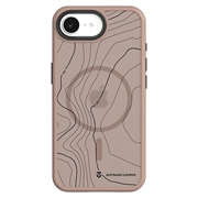 iPhone 16e/17e Tactical MagForce Hyperstealth Sika Hybrid Hülle - MagSafe-kompatibel - Braun