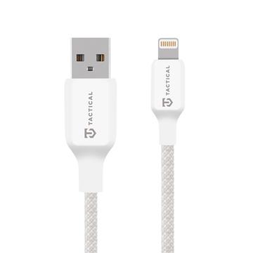 Tactical Stitch Thread USB-A / Lightning Kabel - 2m, 12W - Weiß