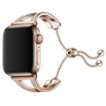 Tech-Protect Chainband Apple Watch Series 9/8/SE (2022)/7/SE/6/5/4/3/2/1 Armband - 41mm/40mm/38mm - Gold