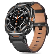 Samsung Galaxy Watch Ultra 2024/2025/2026 Tech-Protect Delta Pro Lederarmband - 47mm - Schwarz