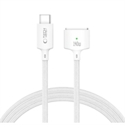 Tech-Protect MMC01 Ultraboost USB-C-zu-MagSafe-3-Kabel 140W - 2m - Weiß