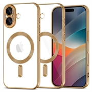 iPhone 17 Tech-Protect MagFlex Hülle - MagSafe-kompatibel - Klar / Gold