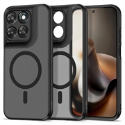 Motorola Moto G77/G67 Tech-Protect Magmat Hülle - MagSafe-kompatibel - Matt Schwarz