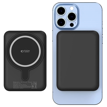 Tech-Protect PB10 LifeMag Magnetische Drahtlose Powerbank - 15W - Schwarz