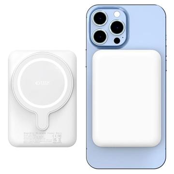 Tech-Protect PB10 LifeMag Magnetische Drahtlose Powerbank - 15W - Weiß