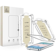 Samsung Galaxy S26 Tech-Protect Quick Set AR+ Panzerglas - Schwarzer Rand