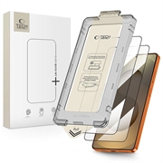 Samsung Galaxy S26 Ultra Tech-Protect Quick Set+ 2er-Pack Panzerglas - Schwarzer Rand