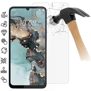 HTC Wildfire E5 Plus Panzerglas - Case Friendly - Durchsichtig