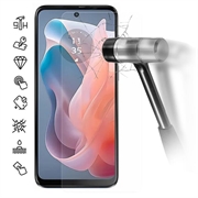 Motorola Moto G Play (2024) Panzerglas - 9H, 0.3mm - Case Friendly  - Durchsichtig