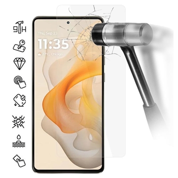 Motorola Moto G Stylus 5G (2025) Panzerglas - 9H - Case Friendly - Durchsichtig