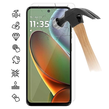 Motorola Moto G15 Power Panzerglas - Case Friendly - Durchsichtig