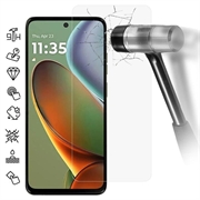 Motorola Moto G15 Panzerglas - Case Friendly - Durchsichtig