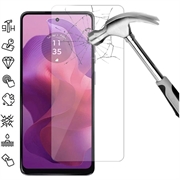 Motorola Moto G24 Panzerglas - 9H, 0.3mm - Case Friendly  - Durchsichtig