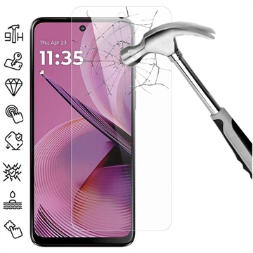 Motorola Moto G55 Panzerglas - Case Friendly - Durchsichtig