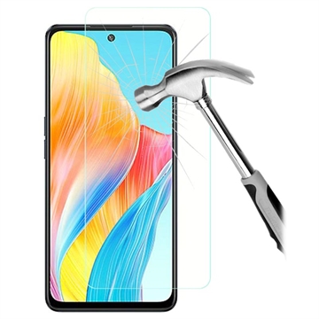 Oppo A1 Panzerglas - Case Friendly - Durchsichtig