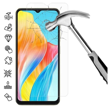 Oppo A18 Panzerglas - Case Friendly - Durchsichtig