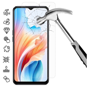 Oppo A2x Panzerglas - Case Friendly - Durchsichtig