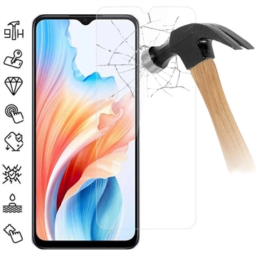 Oppo A59 Panzerglas - 9H - Case Friendly - Durchsichtig