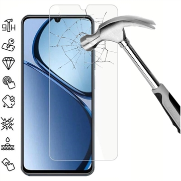 Realme C63 Panzerglas - 9H, 0.3mm - Case Friendly  - Durchsichtig