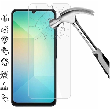 Samsung Galaxy A06 5G Panzerglas - Case Friendly - Durchsichtig