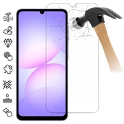 Samsung Galaxy A07s Panzerglas - 9H - Case Friendly - Durchsichtig