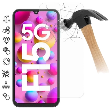 Samsung Galaxy F15 Panzerglas - Case Friendly - Durchsichtig