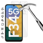 Samsung Galaxy F34/M34 5G Panzerglas - 9H, 0.3mm - Case Friendly  - Durchsichtig
