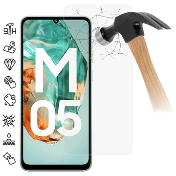 Samsung Galaxy M05 Panzerglas - Case Friendly - Durchsichtig