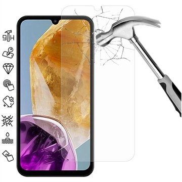 Samsung Galaxy M15 Panzerglas - Case Friendly - Durchsichtig