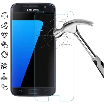 Samsung Galaxy S7 Panzerglas - 9H, 0.3mm - Case Friendly  - Durchsichtig