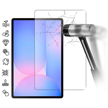 Samsung Galaxy Tab S10 FE+ Panzerglas - Case Friendly - Durchsichtig