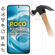 Xiaomi Poco M7 Plus Panzerglas - 9H - Case Friendly - Durchsichtig