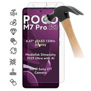 Xiaomi Poco M7 Pro 5G Panzerglas - Case Friendly - Durchsichtig