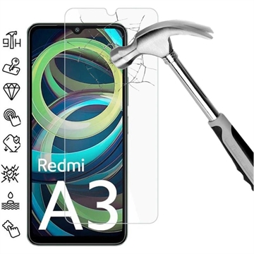 Xiaomi Redmi A3 Panzerglas - Case Friendly - Durchsichtig