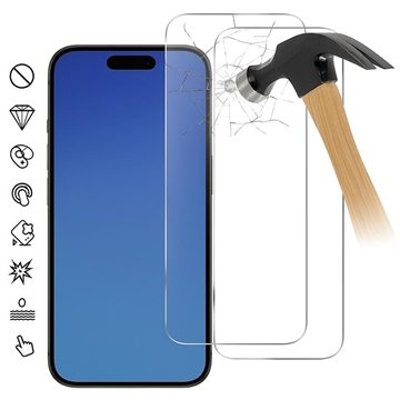iPhone 17 Panzerglas - 9H - Case Friendly - 2 Stk. - Durchsichtig