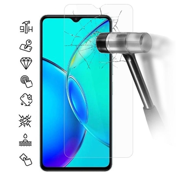 vivo Y27 Panzerglas - Case Friendly - Durchsichtig