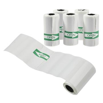 Thermodrucketikett für Thermo-Etikettendrucker - 57x15mm - 5 Rollen