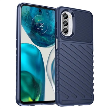 Thunder Serie Motorola Moto G52/G82 TPU Hülle - Blau