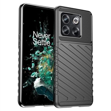 Thunder Serie OnePlus 10T/Ace Pro TPU Hülle - Schwarz
