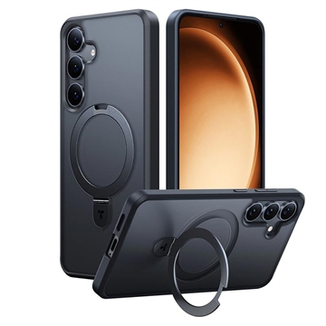 Samsung Galaxy S25 Torras Guardian Ostand MagSafe Hülle - Schwarz